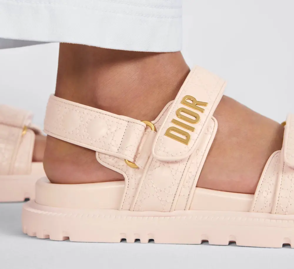 Alternative view of Dép Dior Dioract Sandal ‘Rose’ KCO005CQC-S34P