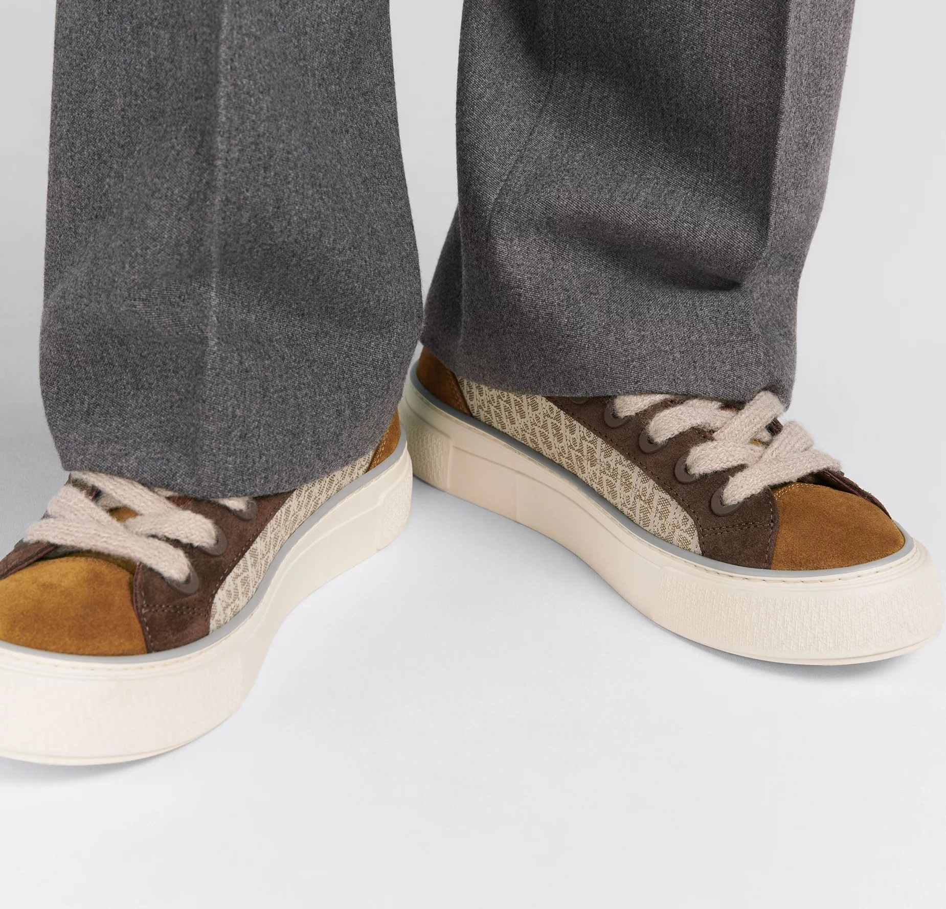 Giày Dior B33 Sneaker ‘Beige’ 3SN303ZWN-H773 - Ảnh 4