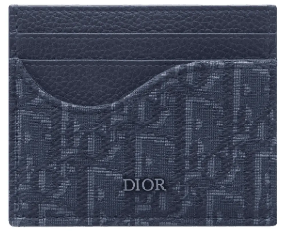 Ví Dior Saddle Card Holder ‘Navy’ 2ADCH164YKS-H53E