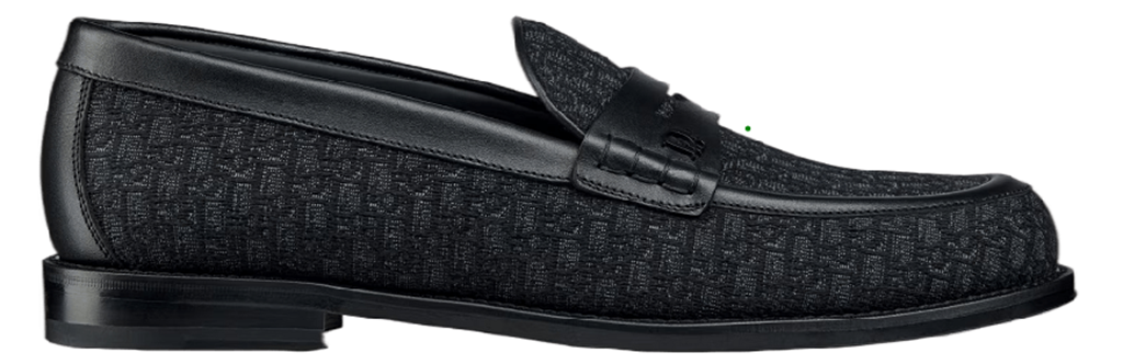 Giày Dior Granville Loafer ‘Black’ 3LO129ZUJ-H969