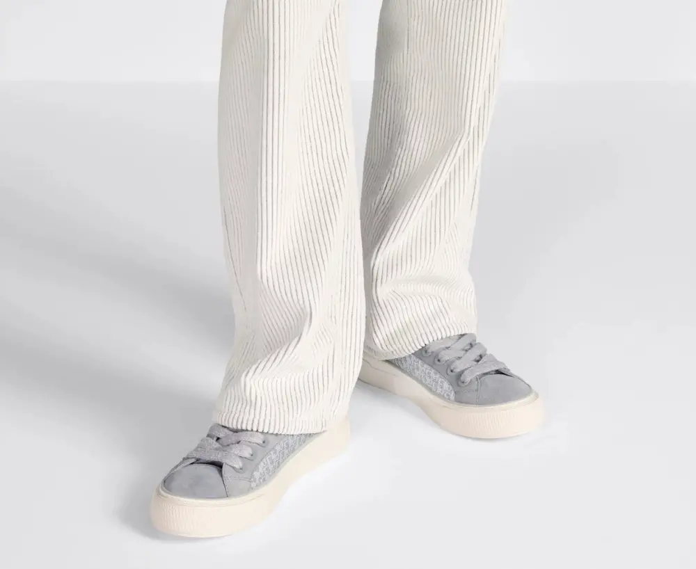 Giày Dior B33 Sneaker ‘Gray’ 3SN303ZWN-H860 - Ảnh 3