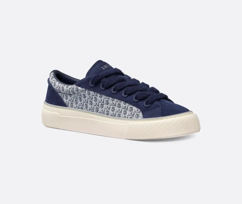 Giày Dior B33 Sneaker ‘Navy’ 3SN303ZWN-H559 - Ảnh 4