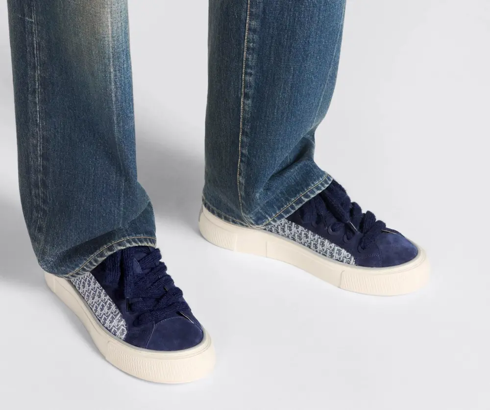 Alternative view of Giày Dior B33 Sneaker ‘Navy’ 3SN303ZWN-H559