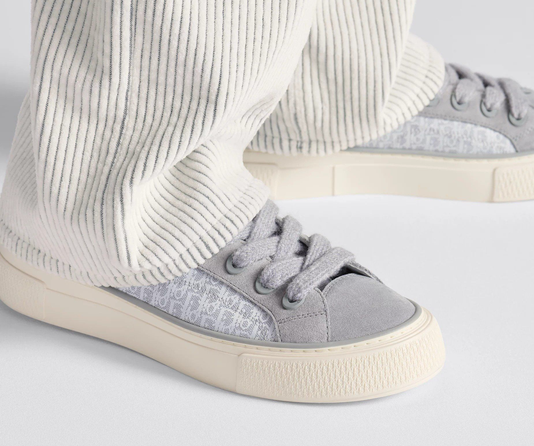 Giày Dior B33 Sneaker ‘Gray’ 3SN303ZWN-H860 - Ảnh 4