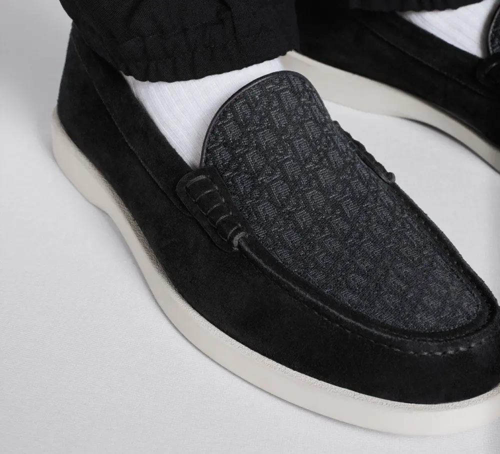 Giày Dior Granville Loafer ‘Black’ 3LO131ZYJ-H969 - Ảnh 3
