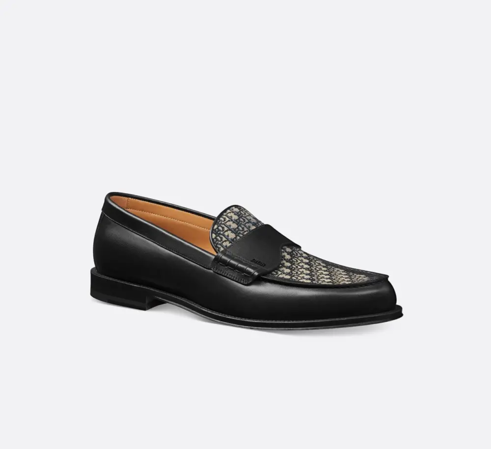 Giày Dior Granville Loafer ‘Black’ 3LO146ZAQ-H961 - Ảnh 4