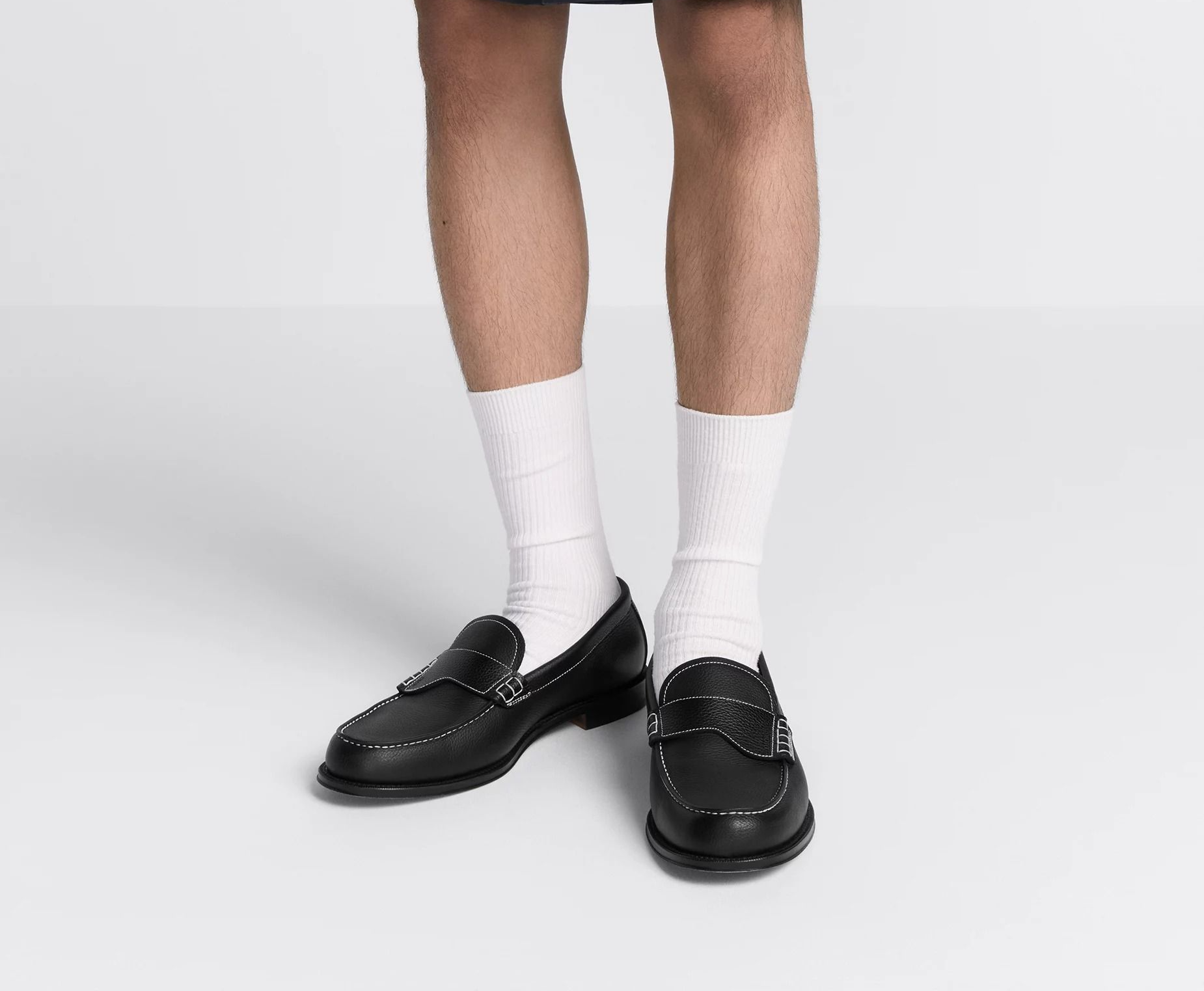 Giày Dior Granville Loafer ‘Black’ 3LO146YJK-H900 - Ảnh 3