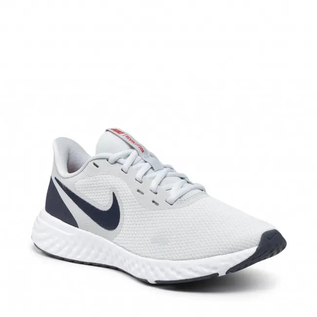 Alternative view of Giày Nike Revolution 5 ‘Pure Platinum Thunder Blue’ BQ3204-018