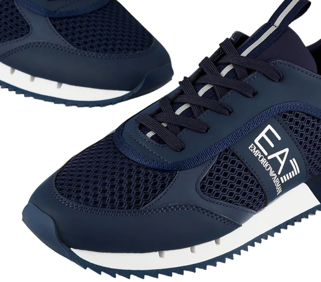 Giày Armani Mesh Sneakers ‘Navy White’ X8X027XK0501D813 - Ảnh 4