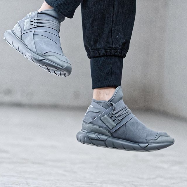 Giày Adidas Y-3 Qasa High 'Vista Grey' BB4734 Jordan - Main Image