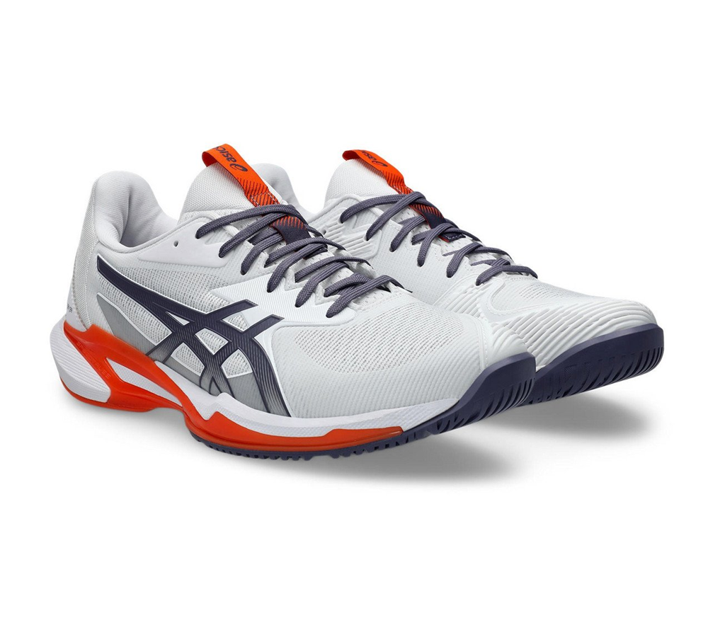 Giày Asics Solution Speed FF 3 'White Orange' 1041A438-103 - Ảnh 4