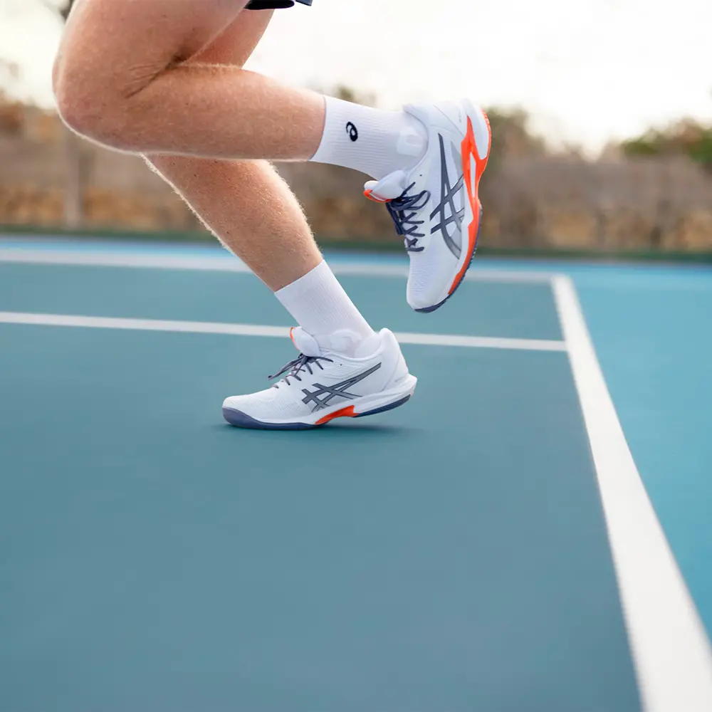 Alternative view of Giày Asics Solution Speed FF 3 'White Orange' 1041A438-103