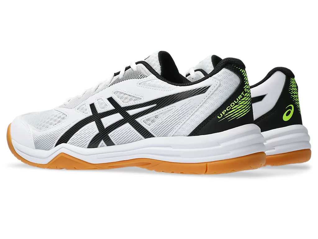Giày Asics Upcourt 5 ‘White Black Yellow’ 1071A086-103 - Ảnh 4