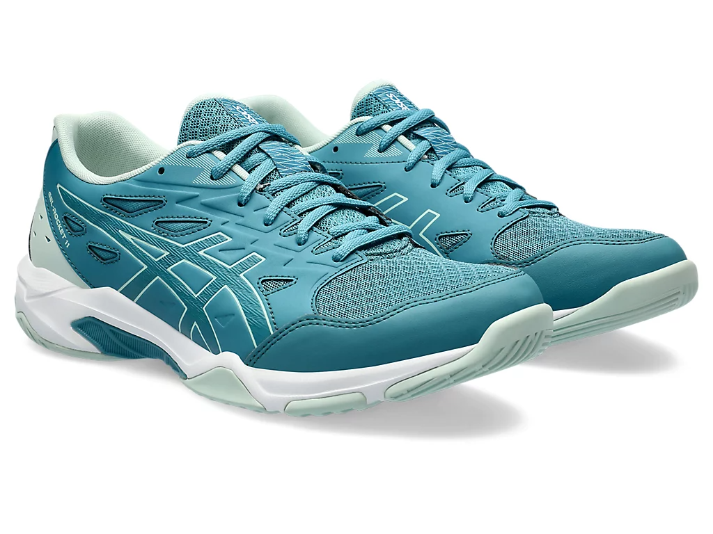 Giày Asics Gel-Rocket 11 ‘Blue Teal Pale Mint’ 1071A091-401 - Ảnh 5