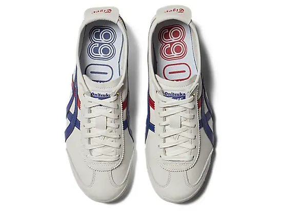 Giày Onitsuka Tiger Mexico 66 ‘White Dark Blue Red’ 1183B511-100 - Ảnh 4