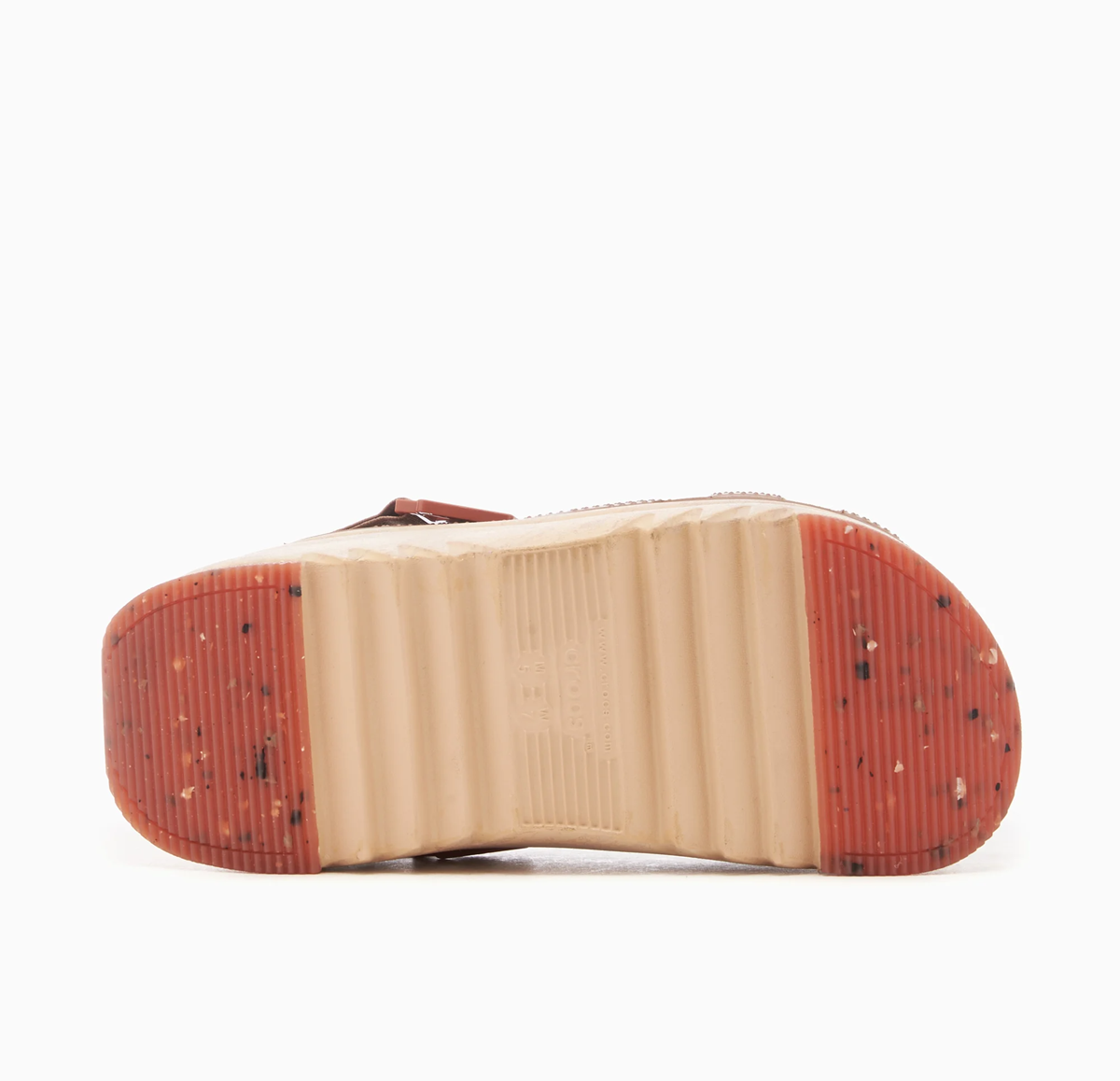 Dép Crocs Hiker Xscape Marbled Clog ‘Latte’ 209643-2Q9 - Ảnh 4