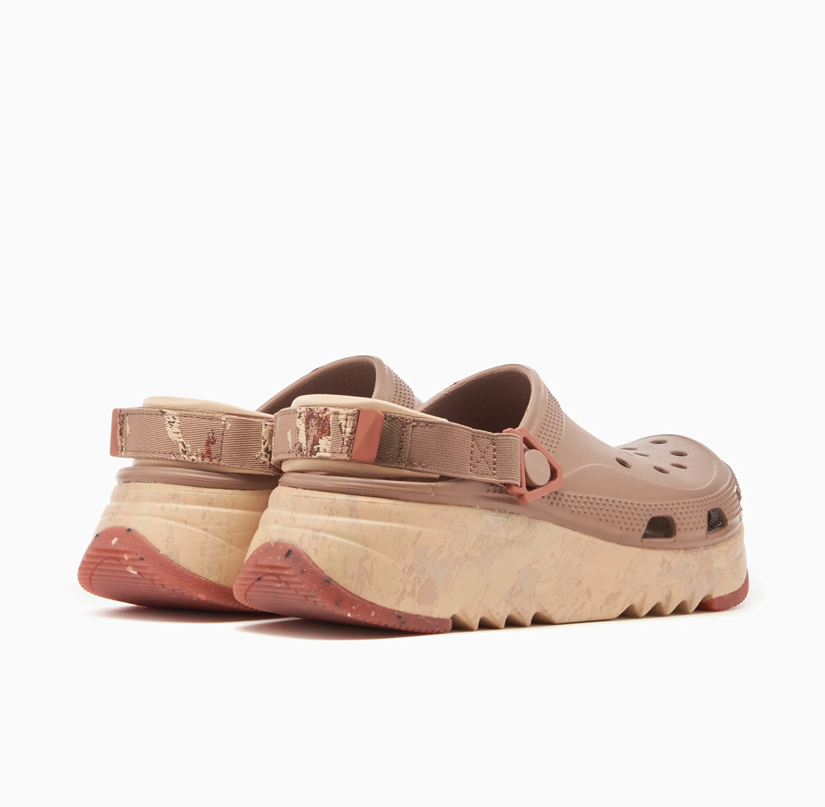 Dép Crocs Hiker Xscape Marbled Clog ‘Latte’ 209643-2Q9 - Ảnh 6