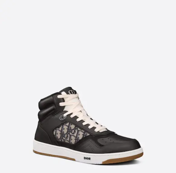 Giày Dior B27 High Top ‘Black Beige’ 3SH133ZIR-H965 - Ảnh 3