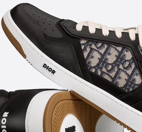 Giày Dior B27 High Top ‘Black Beige’ 3SH133ZIR-H965 - Ảnh 4