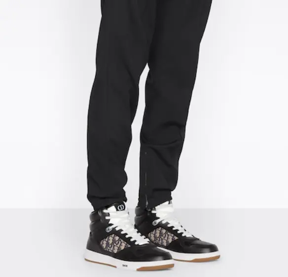Alternative view of Giày Dior B27 High Top ‘Black Beige’ 3SH133ZIR-H965