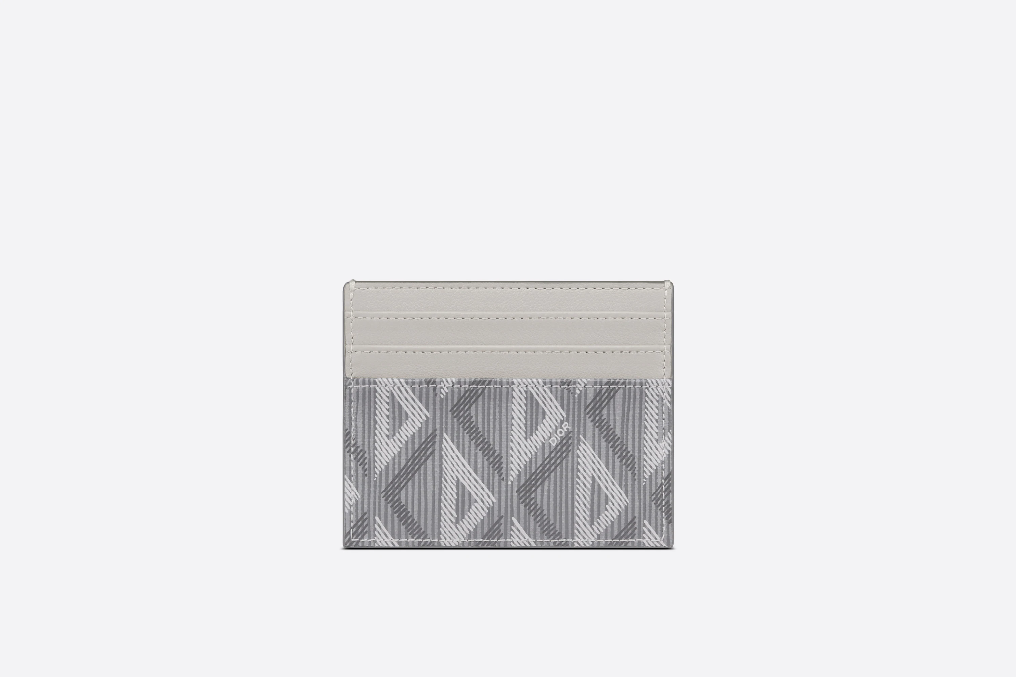Ví Dior Card Holder ‘Dior Gray CD’ 2ESCH135DCO-H42E - Ảnh 2