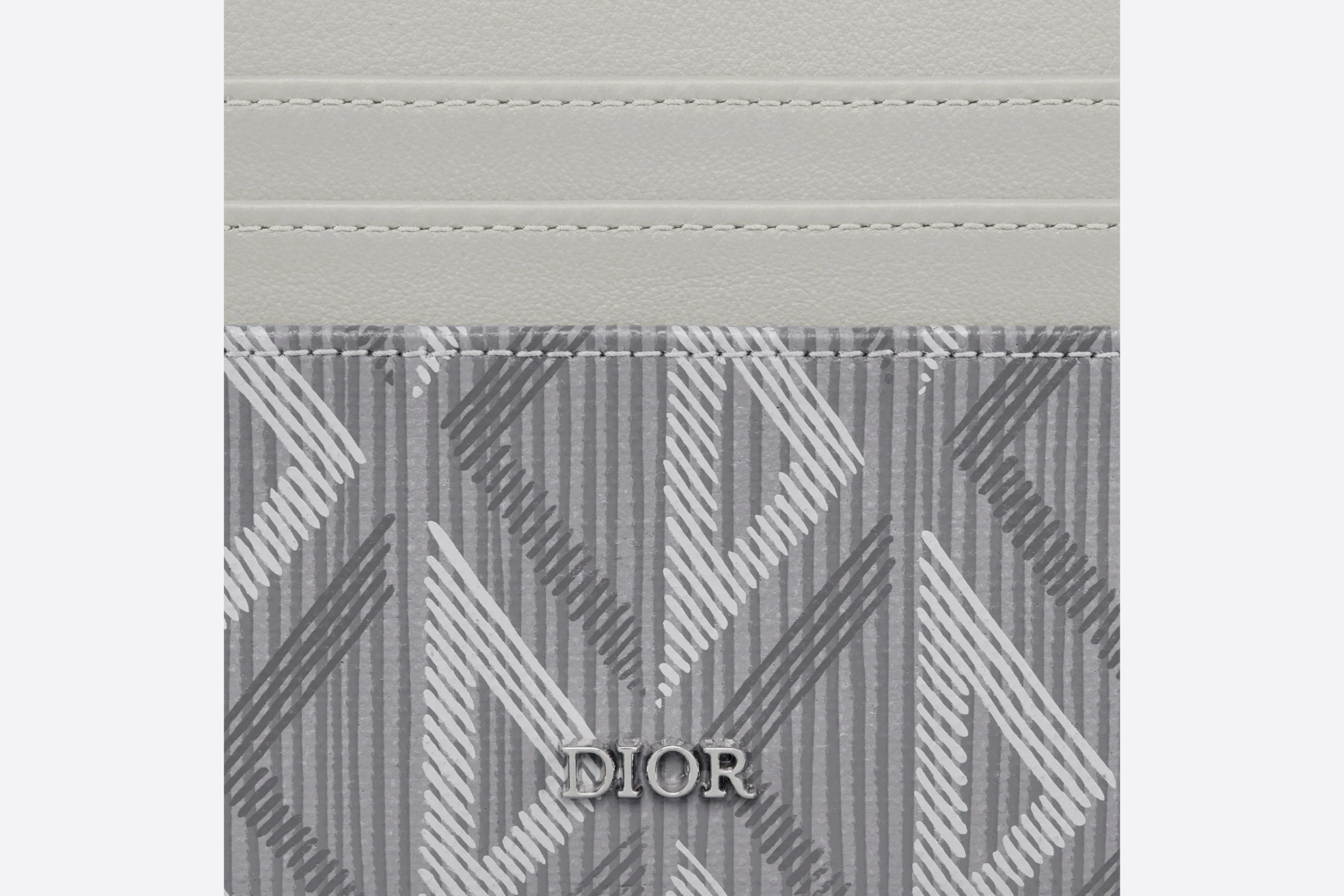 Ví Dior Card Holder ‘Dior Gray CD’ 2ESCH135DCO-H42E - Ảnh 3