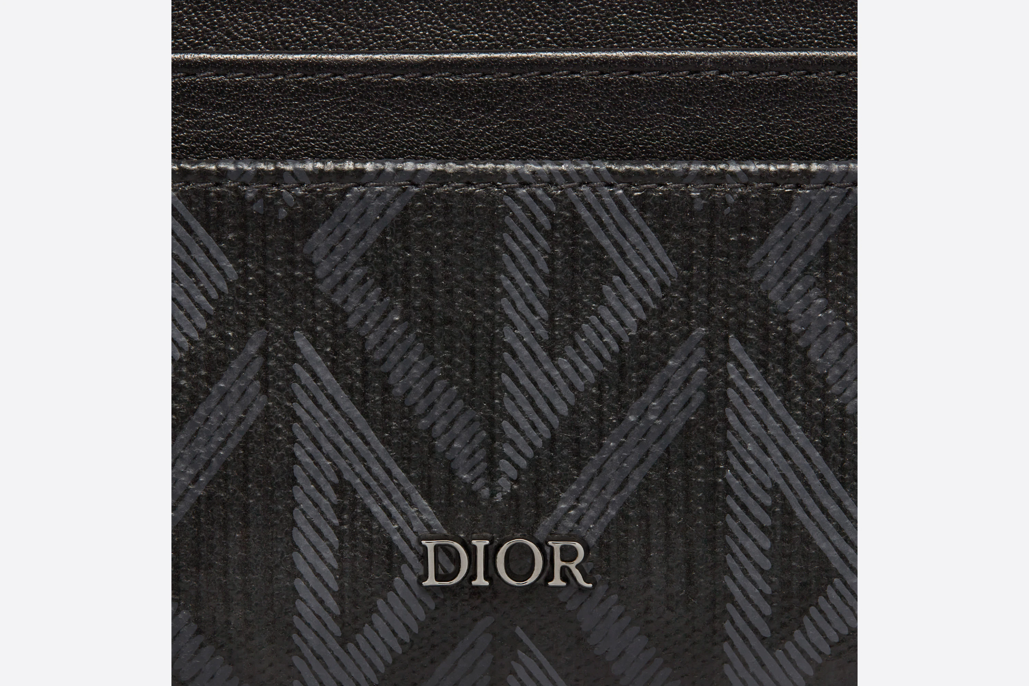 Ví Dior Card Holder ‘Dior Black CD’ 2ESCH135DCO-H43E - Ảnh 3