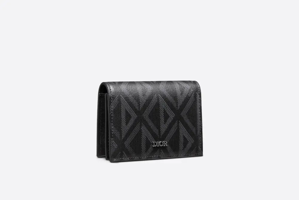 Alternative view of Ví Dior Business Card Holder ‘Black Diamond’ 2ESCH136DCO-H43E