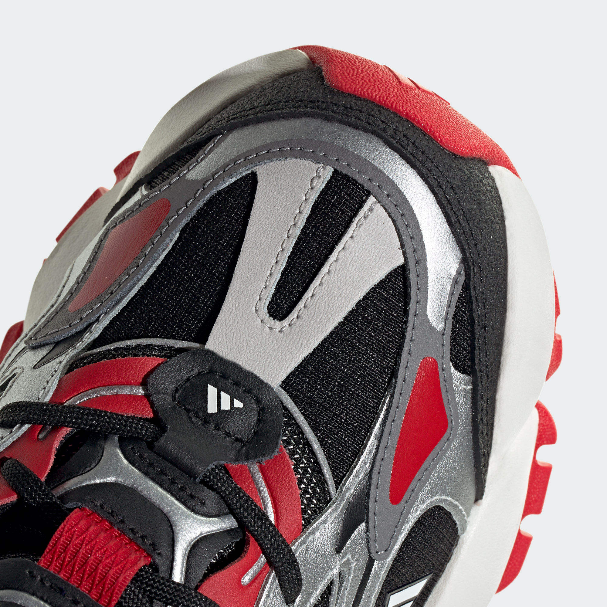 Giày Adidas XLG Runner Deluxe ‘Black Silver Red’ IH0615 - Ảnh 3