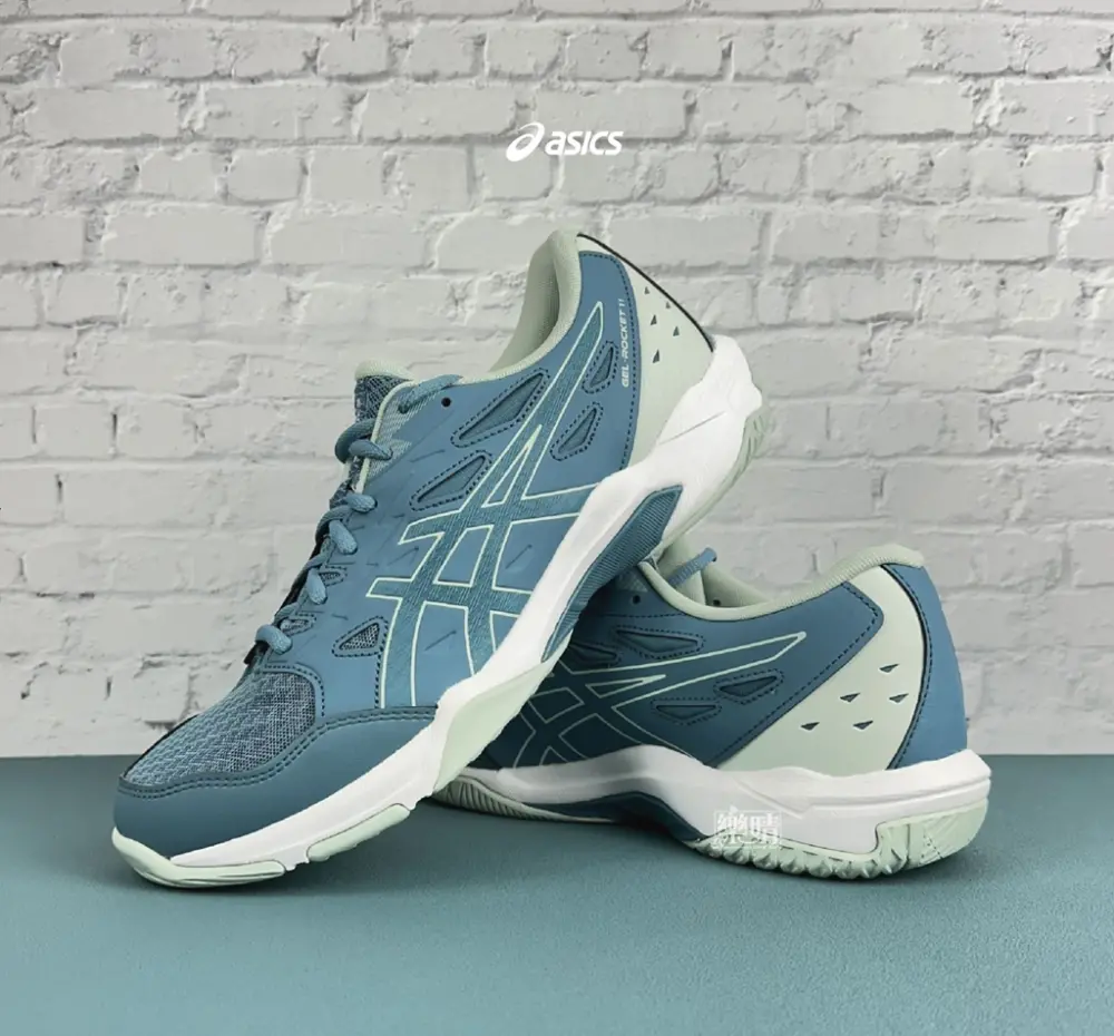 Alternative view of Giày Asics Gel-Rocket 11 ‘Blue Teal Pale Mint’ 1071A091-401