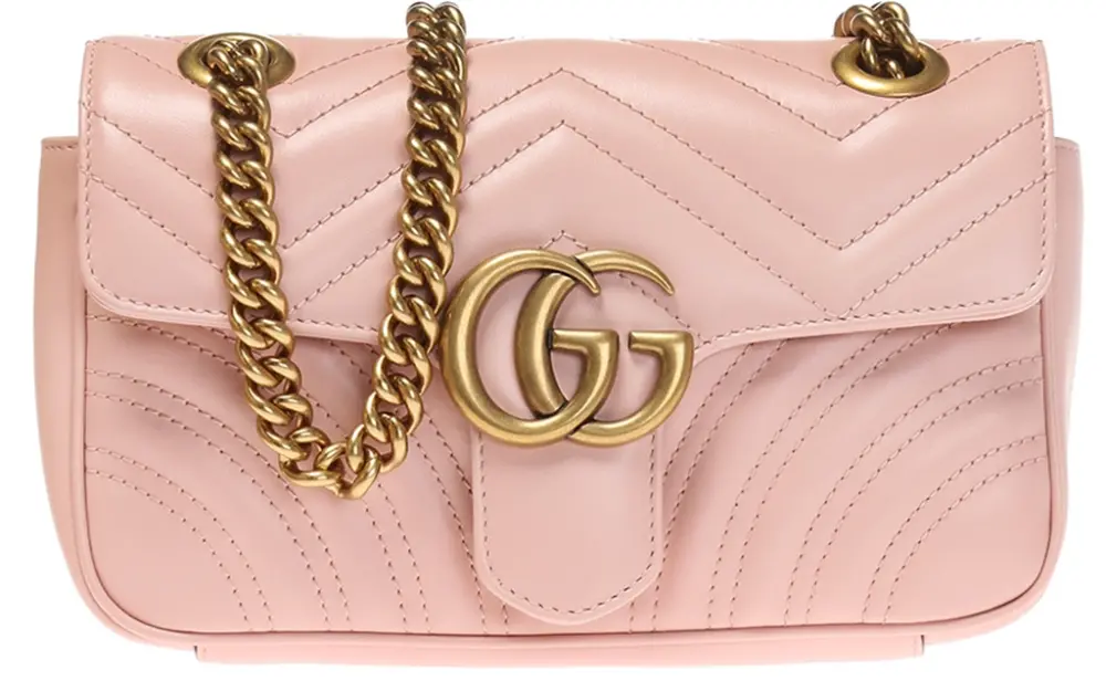 Túi Gucci Marmont ‘Pink’ 446744-DTDIT-5909