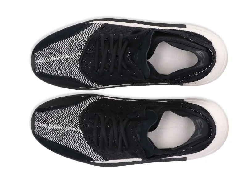 Alternative view of Giày Adidas Y-3 Qisan Knit ‘Black Off White’ FZ6395