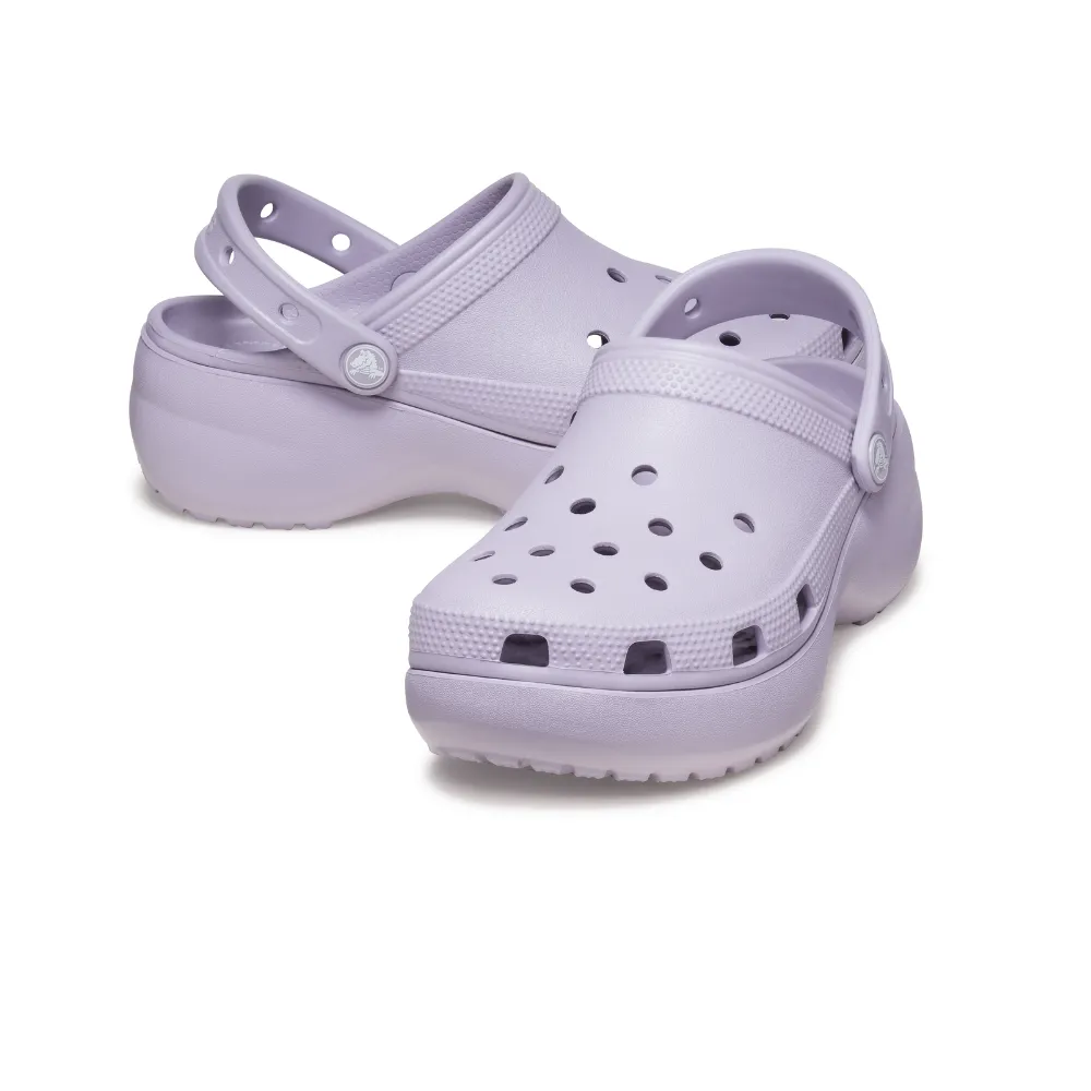Dép Crocs Classic Platform Clog ‘Mauve Mist’ 206750-5PS - Ảnh 7