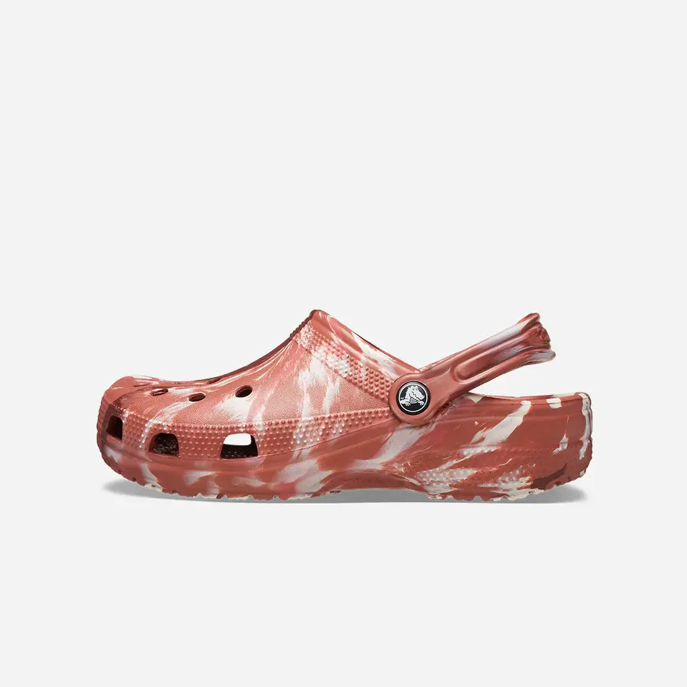 Dép Crocs Classic Marbled Clog ‘Dark Clay’ 206867-2FM - Ảnh 3