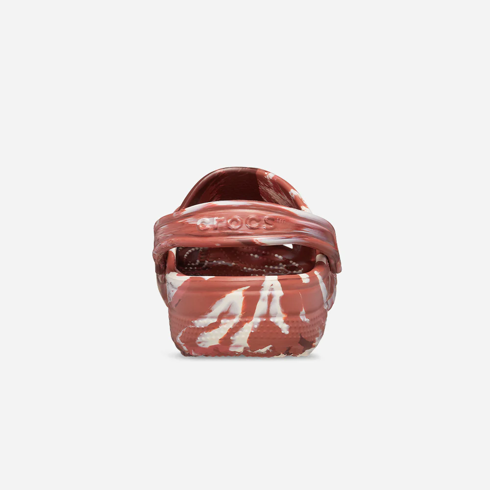 Dép Crocs Classic Marbled Clog ‘Dark Clay’ 206867-2FM - Ảnh 4