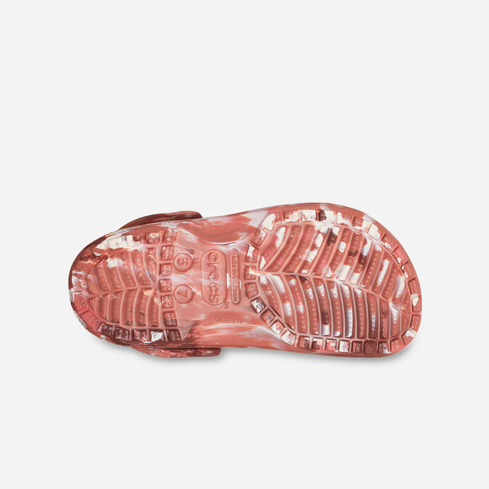 Dép Crocs Classic Marbled Clog ‘Dark Clay’ 206867-2FM - Ảnh 5