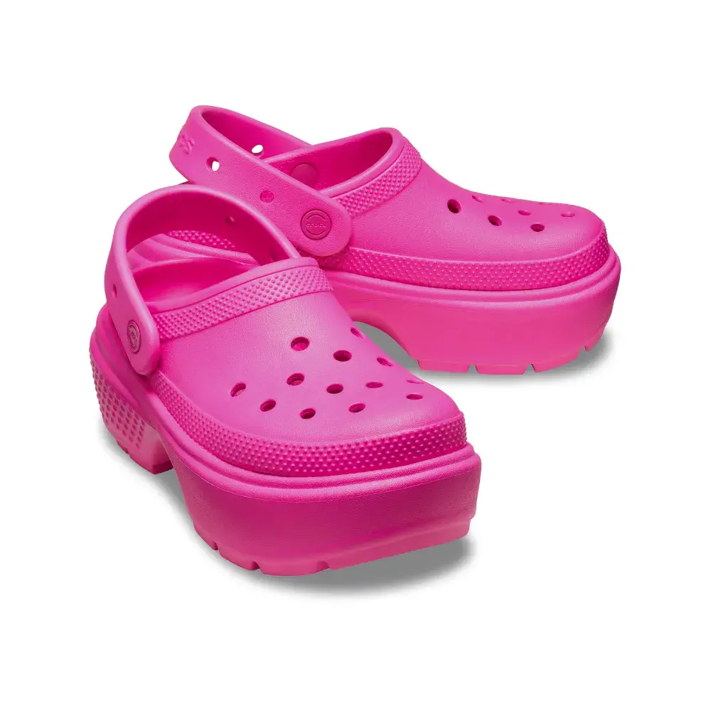 Dép Crocs Clog Unisex Crocs Stomp ‘Pink Crush’ 209347-6TW - Ảnh 6