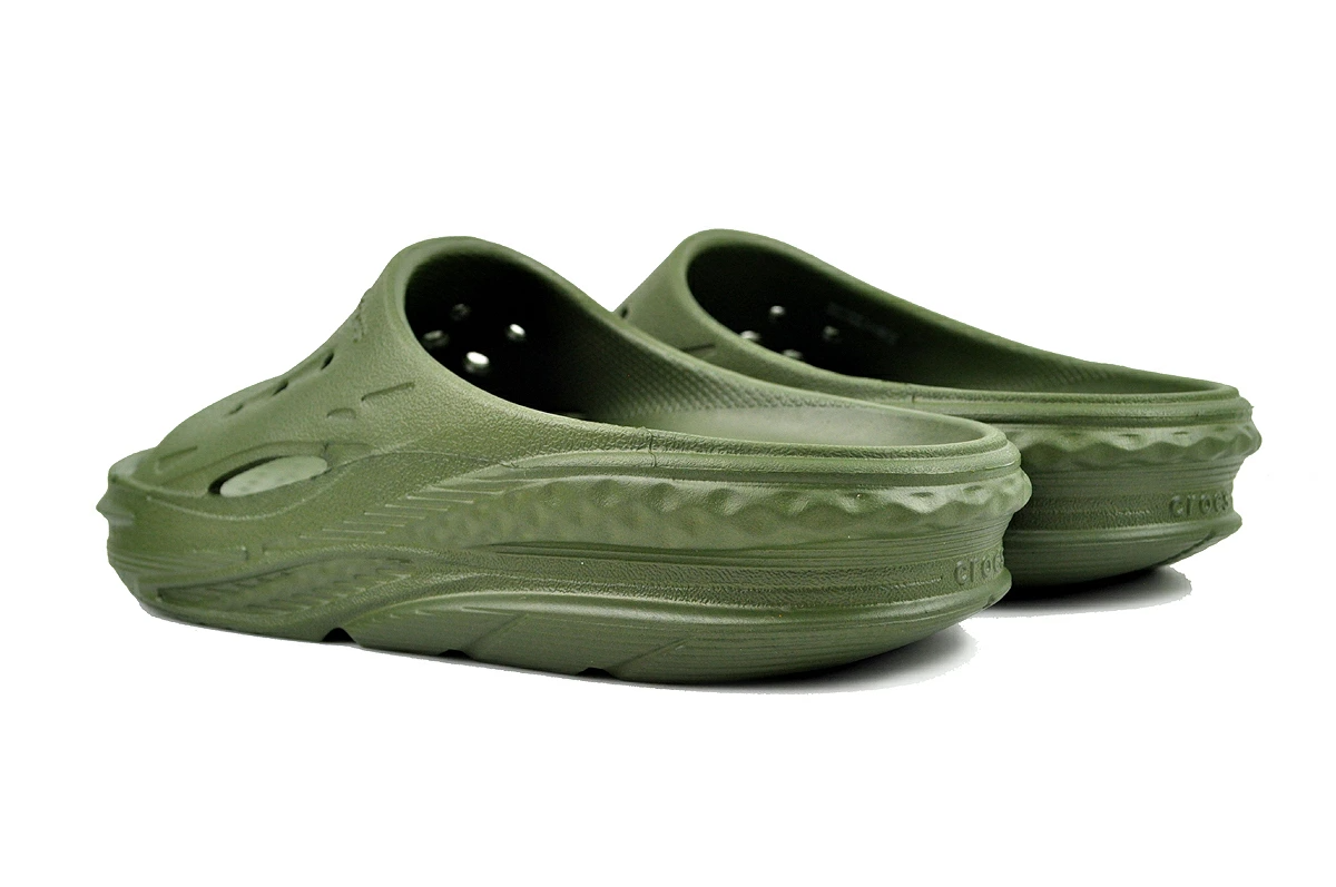 Dép Crocs Off Grid Slide Army ‘Green’ 209416-309 - Ảnh 4