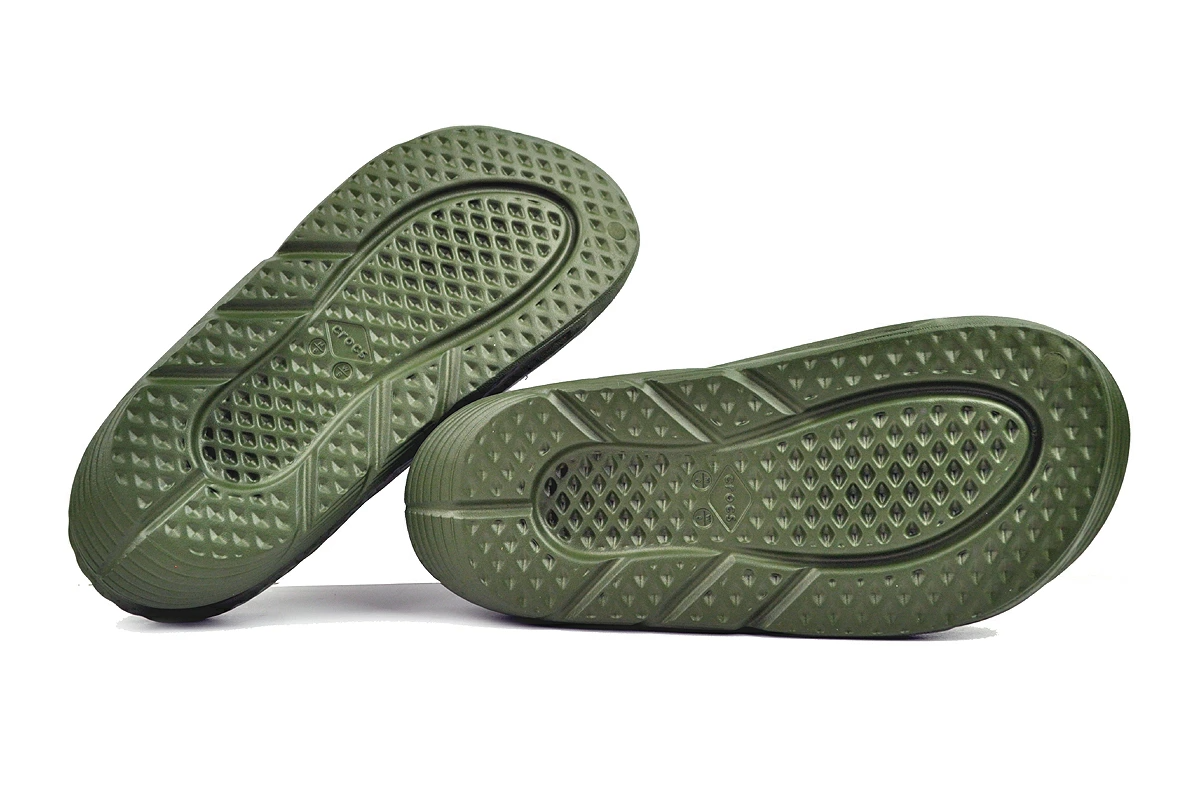 Dép Crocs Off Grid Slide Army ‘Green’ 209416-309 - Ảnh 5