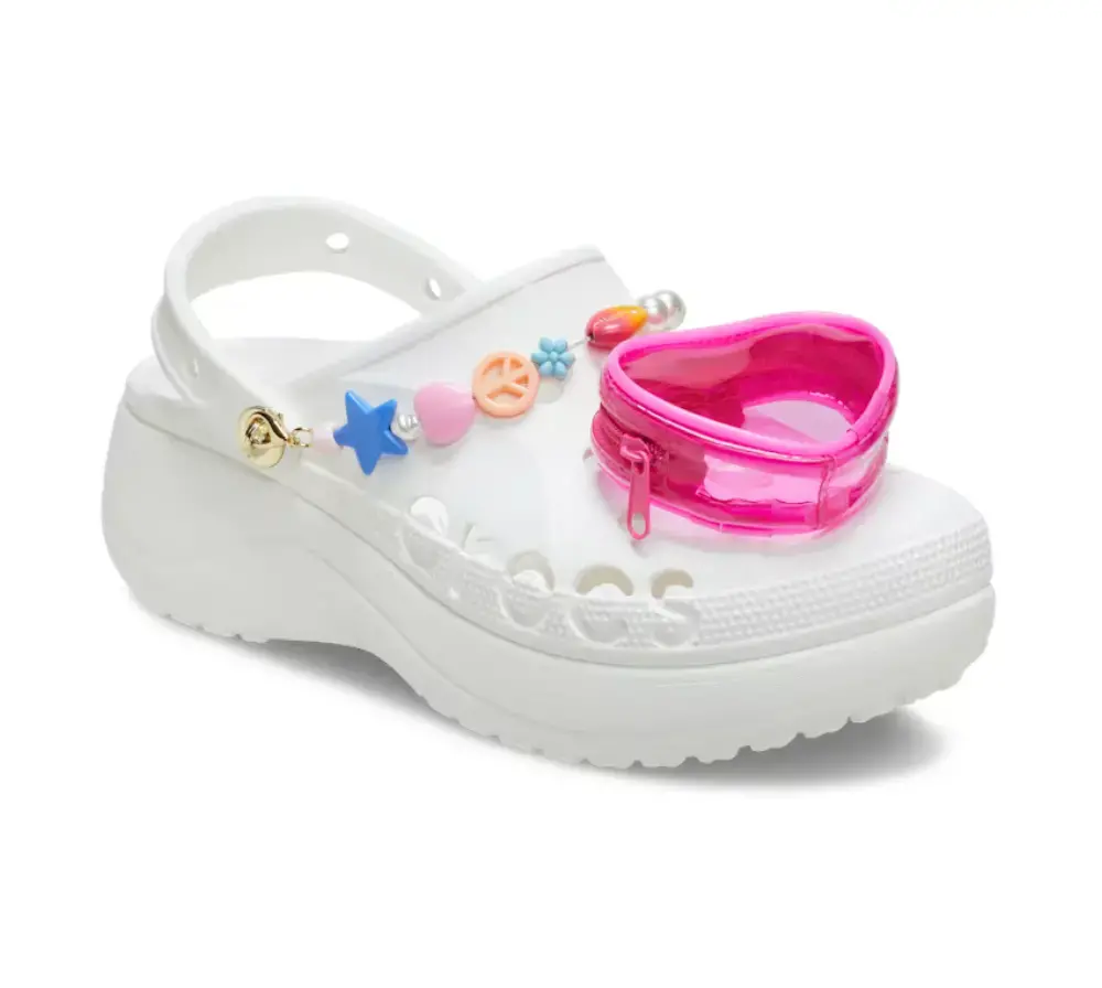 Dép Crocs Midsummer Platform Clogs ‘White Pink’ 210091-1LI - Ảnh 6