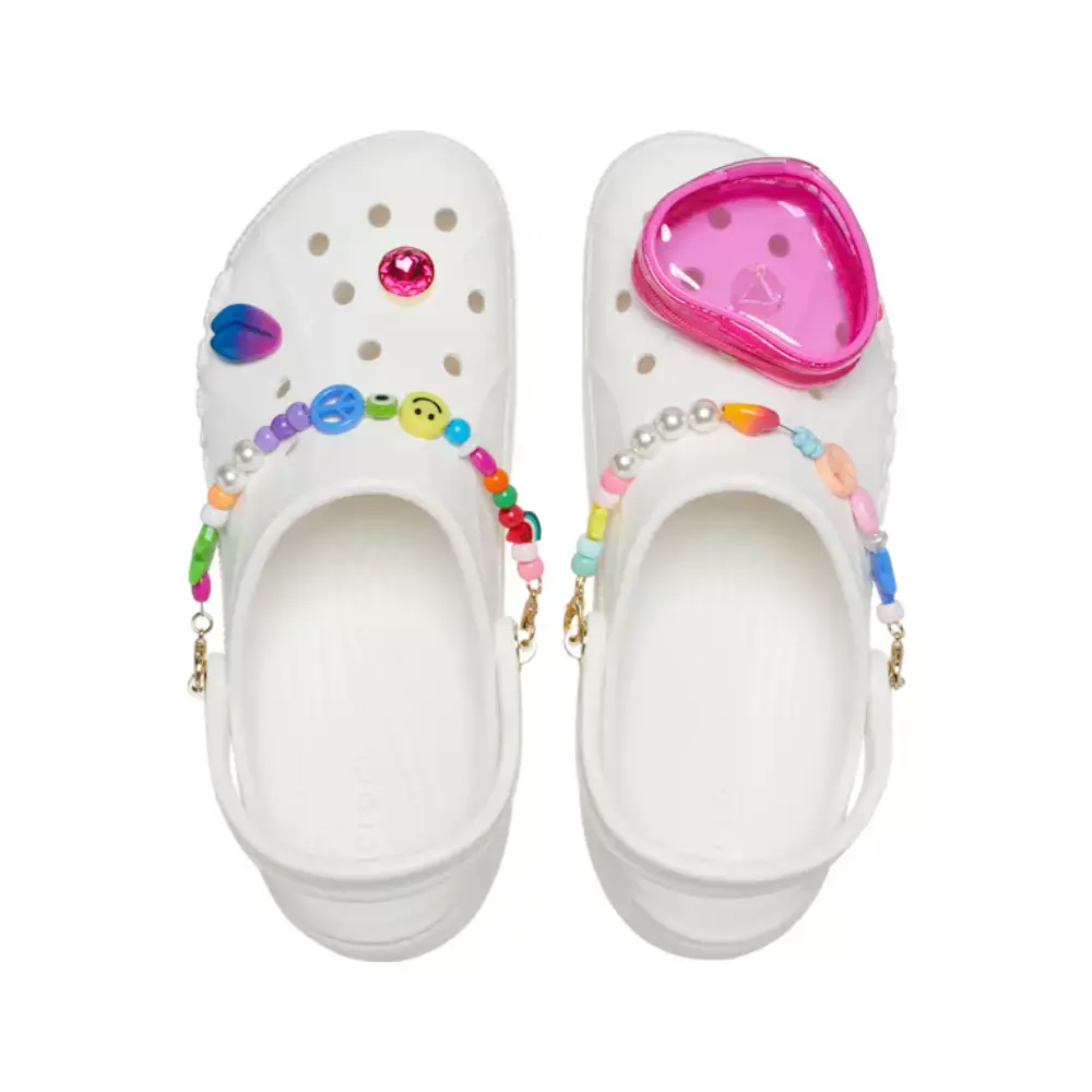 Alternative view of Dép Crocs Midsummer Platform Clogs ‘White Pink’ 210091-1LI