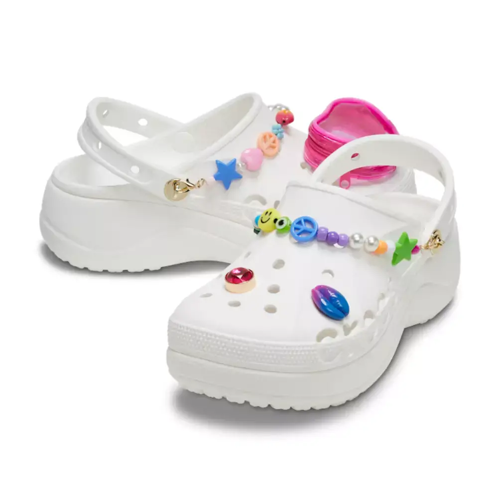 Dép Crocs Midsummer Platform Clogs ‘White Pink’ 210091-1LI - Ảnh 5