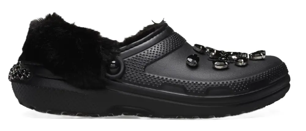 Dép Crocs Classic Lined x Simone Rocha Clog ‘Black’ 210170-060