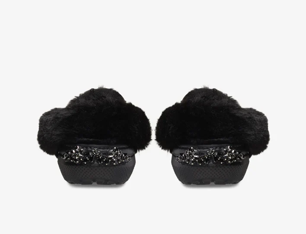 Dép Crocs Classic Lined x Simone Rocha Clog ‘Black’ 210170-060 - Ảnh 5