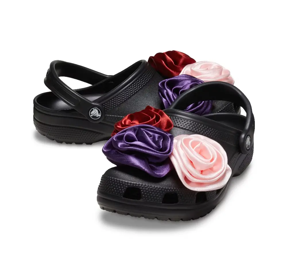 Dép Crocs Classic Clog ‘Rosette’ 210388-001 - Ảnh 4