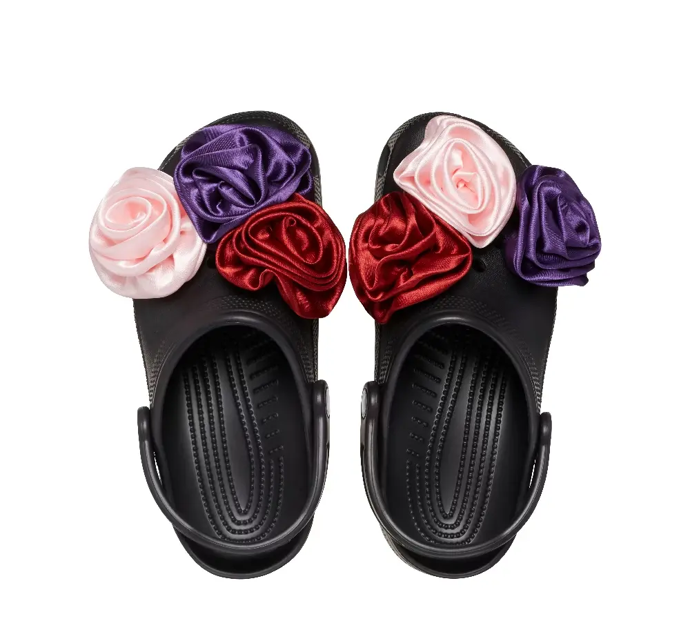 Dép Crocs Classic Clog ‘Rosette’ 210388-001 - Ảnh 5