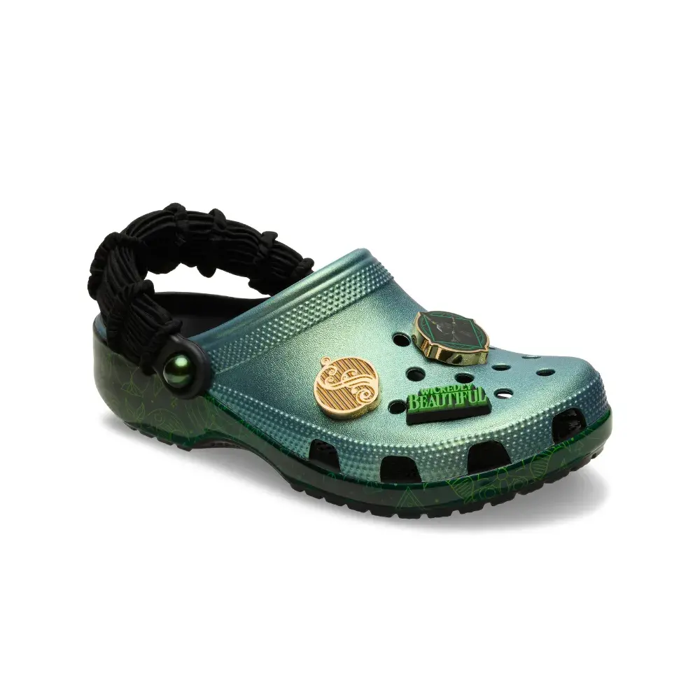 Alternative view of Dép Crocs Wicked Elphaba Classic Clog ‘Multi’ 210524-90H