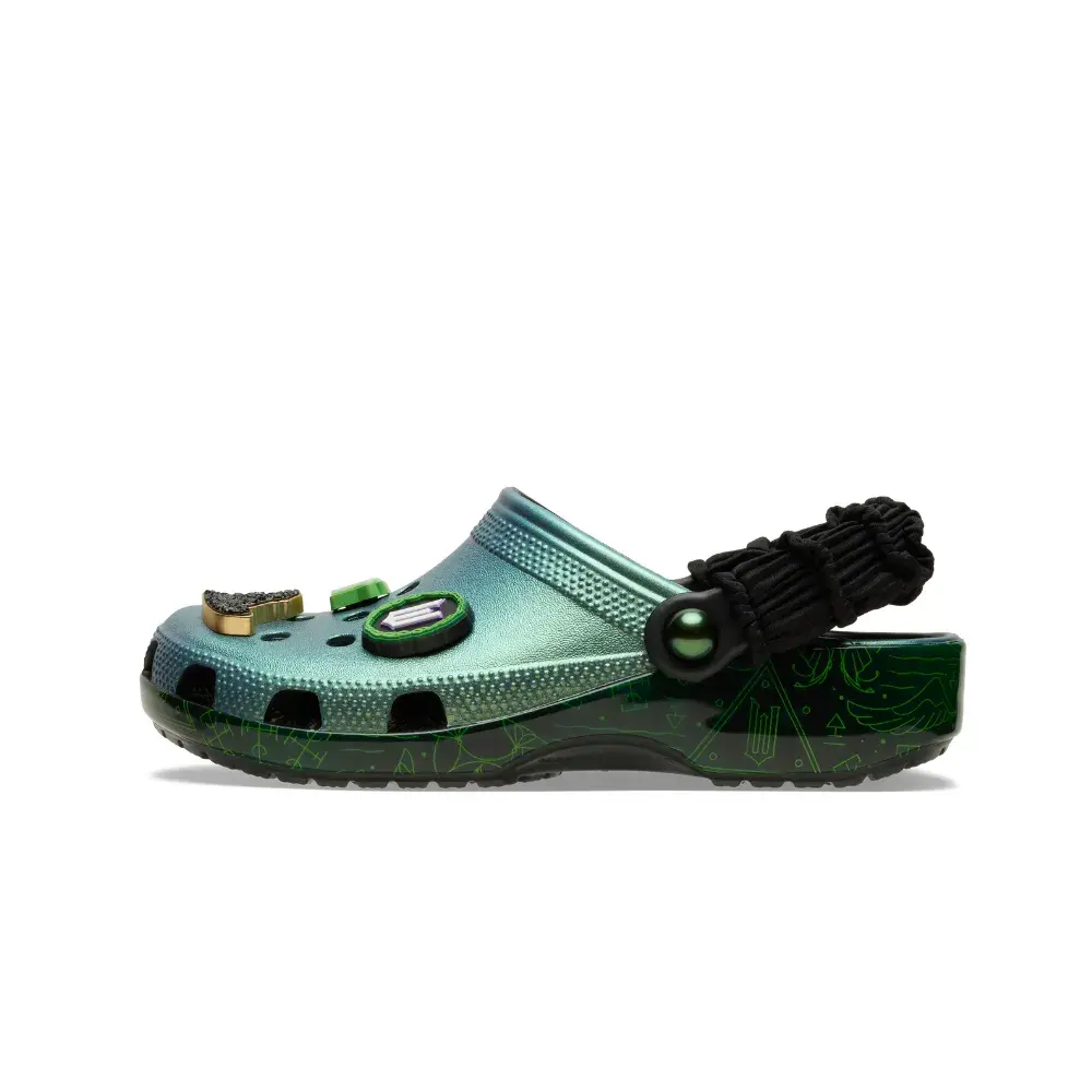 Dép Crocs Wicked Elphaba Classic Clog ‘Multi’ 210524-90H - Ảnh 3