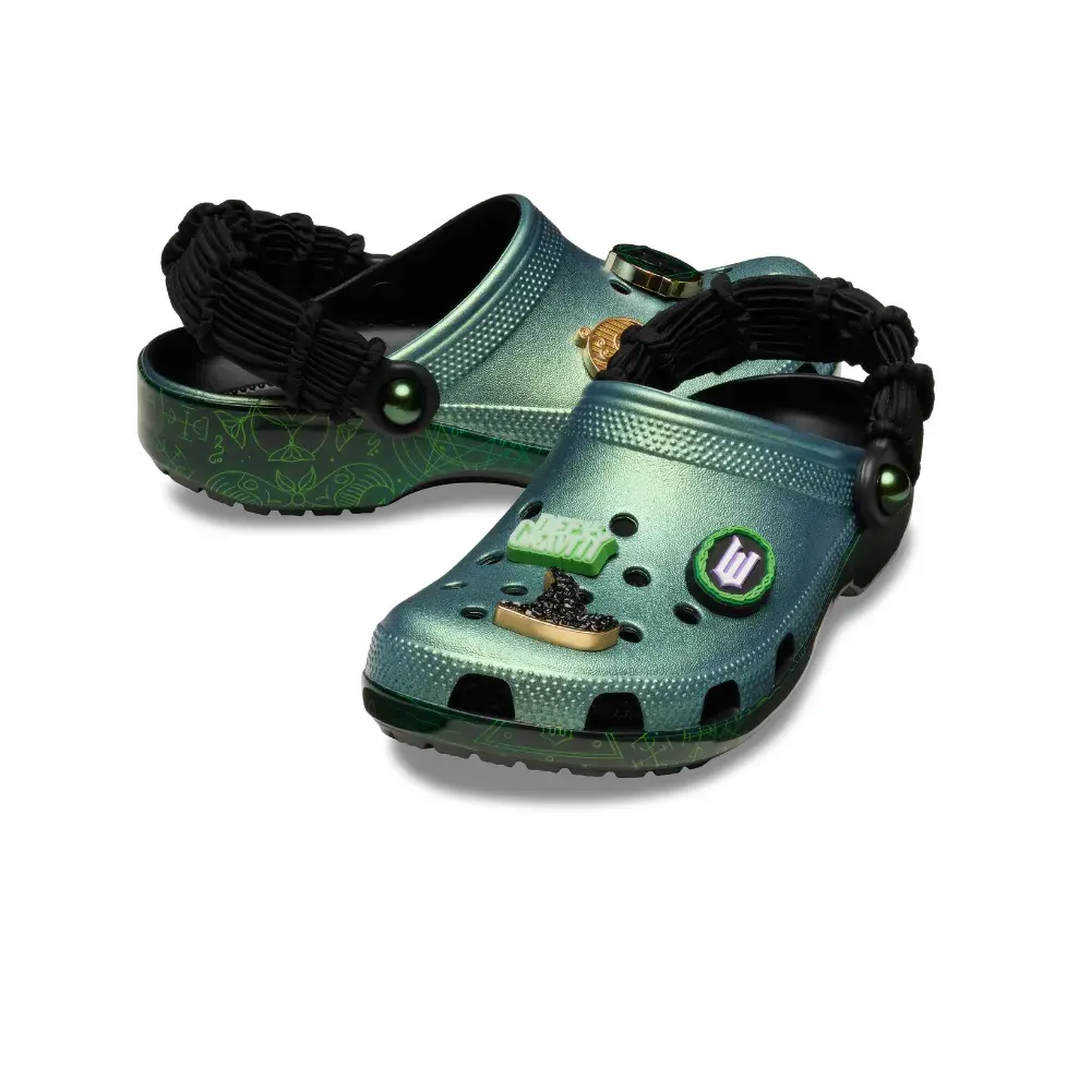 Dép Crocs Wicked Elphaba Classic Clog ‘Multi’ 210524-90H - Ảnh 7