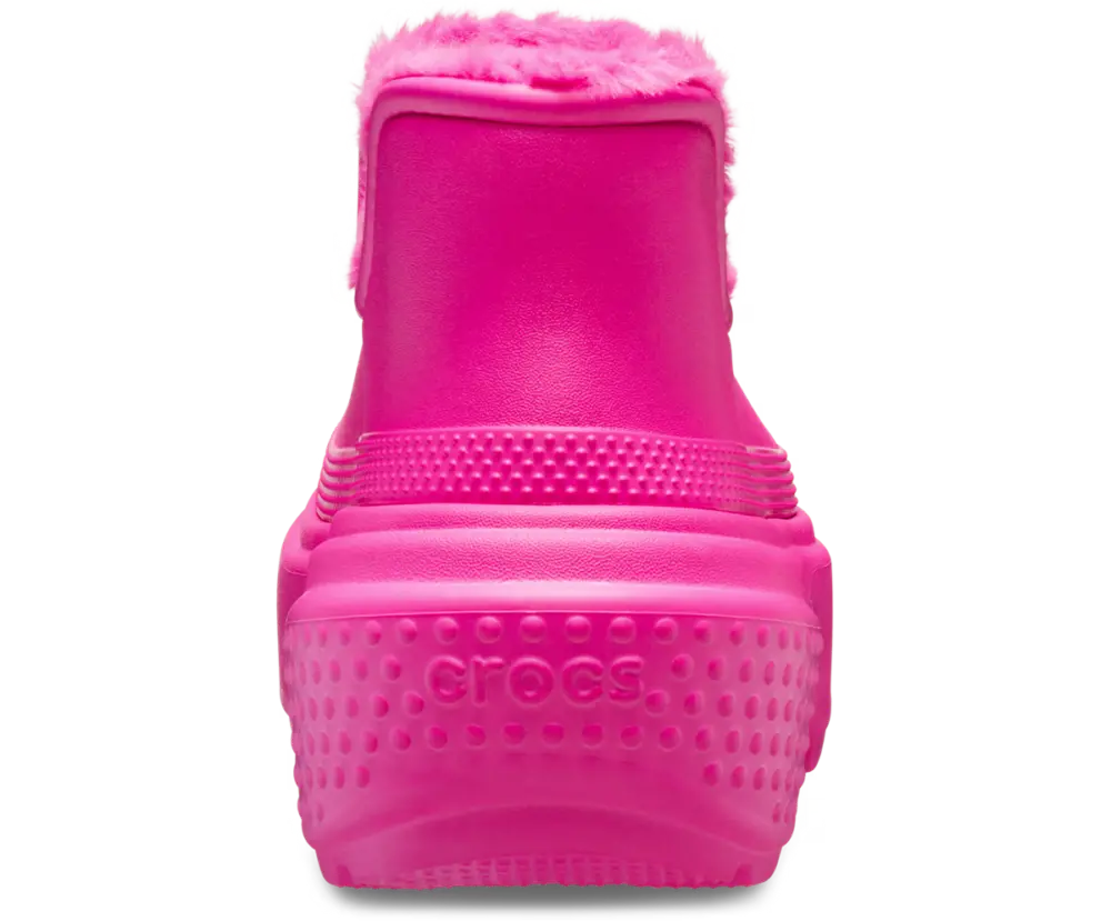 Dép Crocs Stomp Shorty Boot ‘Pink Crush’ 210673-6TW - Ảnh 7